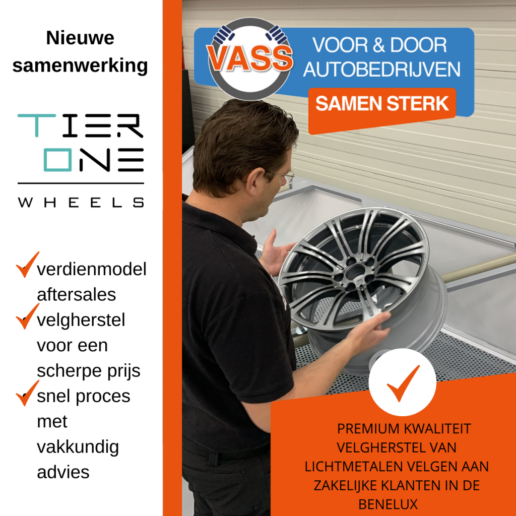 Samenwerking VASS Nederland en Tier One Wheels